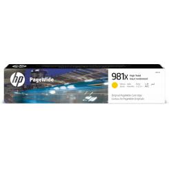 HP Pagewide Enterprise Color 556 / MFP 586 Cartucho de Alta Capacidad amarillo Nº981X / 10.000 pag