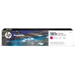 HP Pagewide Enterprise Color 556 / MFP 586 Cartucho de Alta Capacidad magenta Nº981X / 10.000 pag