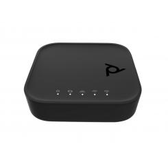 HP Poly Adaptador VoIP de puerto de voz Poly ATA 402 2FXS con Open SIP y fuente de alimentación