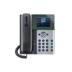 HP Poly Teléfono IP Poly Edge E350 y habilitado para alimentación a través de Ethernet (PoE)