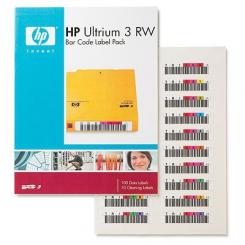 HP ULTRIUM 3 RW Bar Code Label