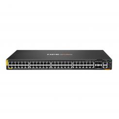 HPE Aruba Networking Aruba CX 6200F 48G Class-4 PoE 4SFP 370W Gestionado L3 Gigabit Ethernet (10/100/1000) Energía sobre Ethernet (PoE) 1U