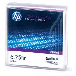 HPe Lto-6 Ultrium 6.25Tb Bafe Rw Data Cartidge (C7976B)