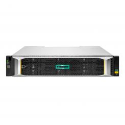 HPE MSA 2060 unidad de disco multiple 0 TB Bastidor (2U) Plata, Negro