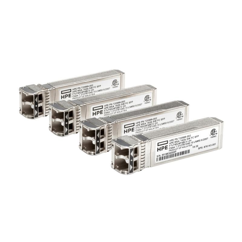 hpe-msa-32gb-sfp-short-wave-fibre-channel-4-pack-transceiver-bundle