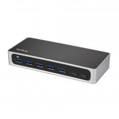 StarTech.com Hub Concentrador USB 3.0 USB C a 5x USB-A y 2x USB Tipo C de 7 Puertos - 5Gbps - Ladrón USBC Alimentado