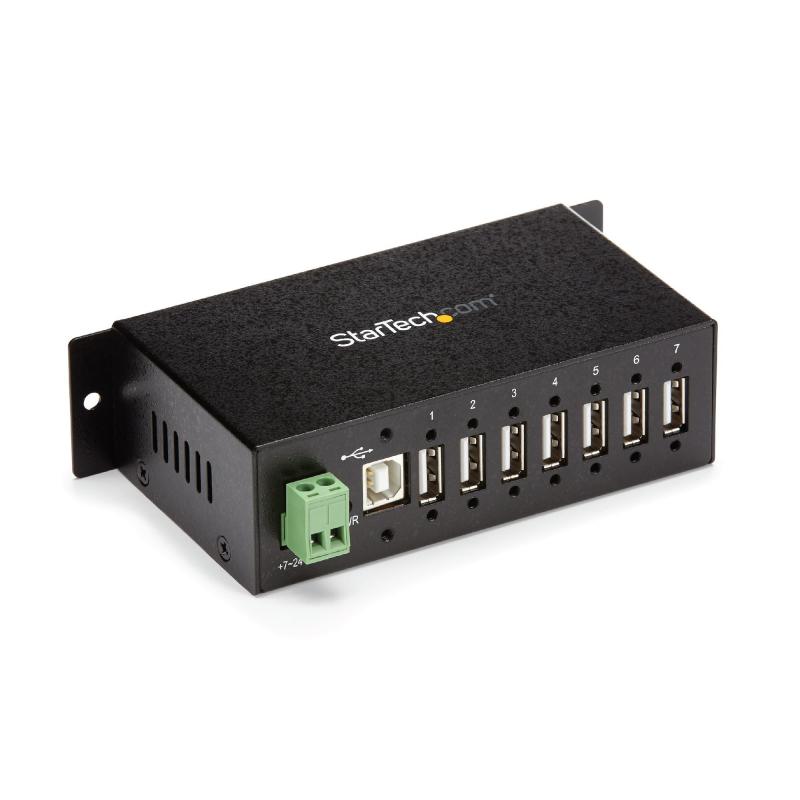 hub-industrial-de-7-puertos-usb-20-con-proteccion-antiestatica-esd-y-proteccion-de-picos-de-350w