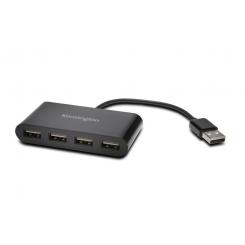 KENSINGTON Hub USB 2.0 de 4 puertos