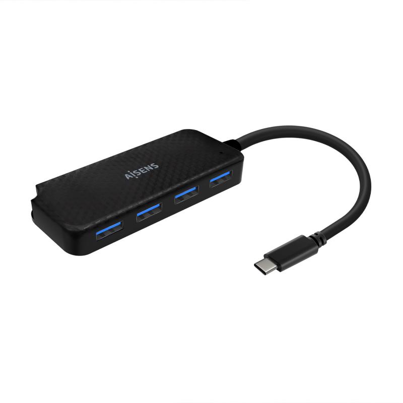 hub-usb-31-usb-c-usb-c-m-4x-tipo-a-h-negro-15cm