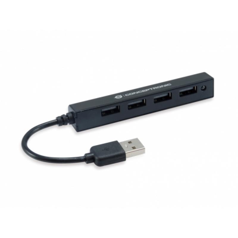 hubbies05b-hub-de-interfaz-usb-20-480-mbit-s-negro