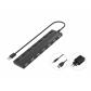 hubbies08bp-hub-de-interfaz-usb-20-480-mbit-s-negro