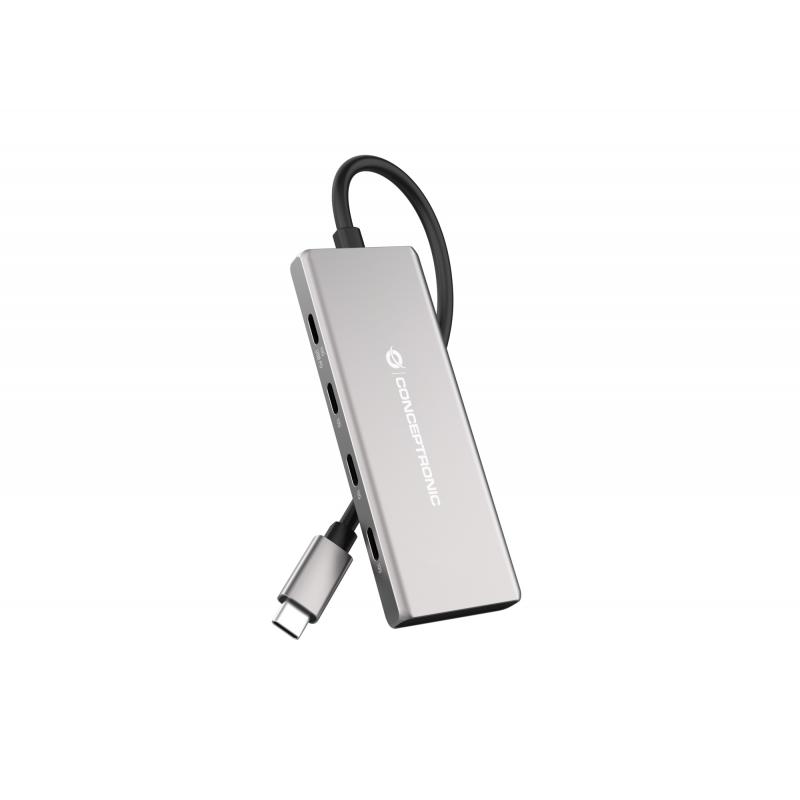 hubbies17g-hub-de-interfaz-usb-32-gen-2-31-gen-2-type-c-10000-mbit-s-gris