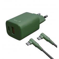 Hune AT-ACC-KI-059 BOS Teléfono móvil, Smartphone Verde USB Carga rápida Interior
