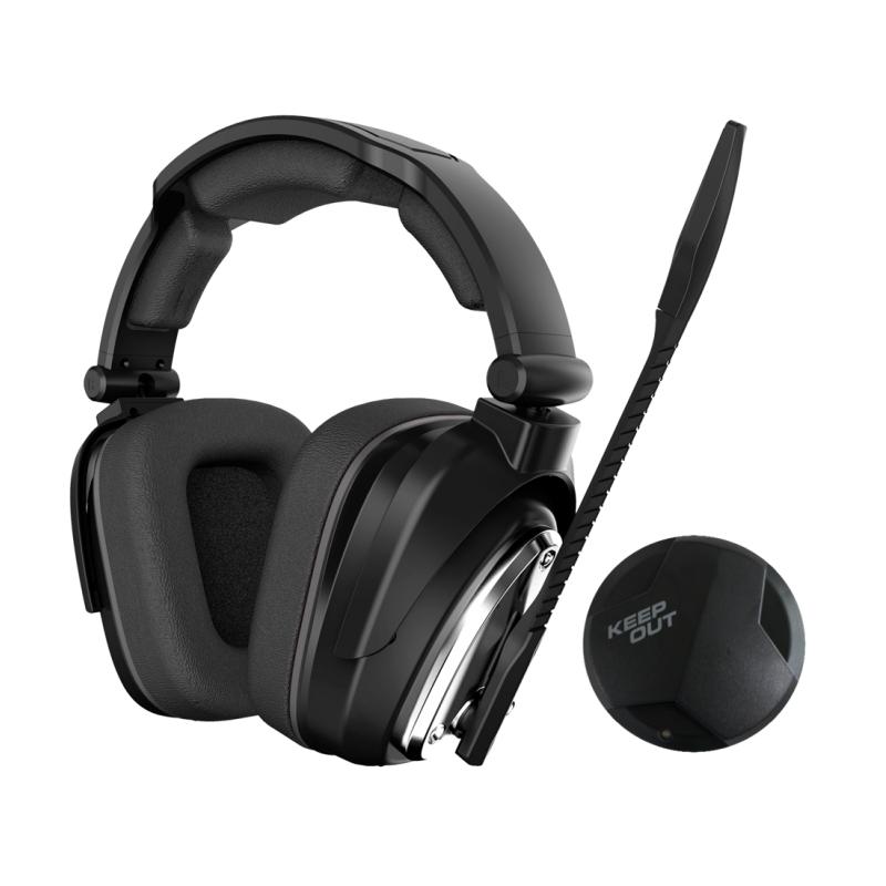 hxair-auricular-y-casco-auriculares-inalambrico-diadema-juego-negro-plata
