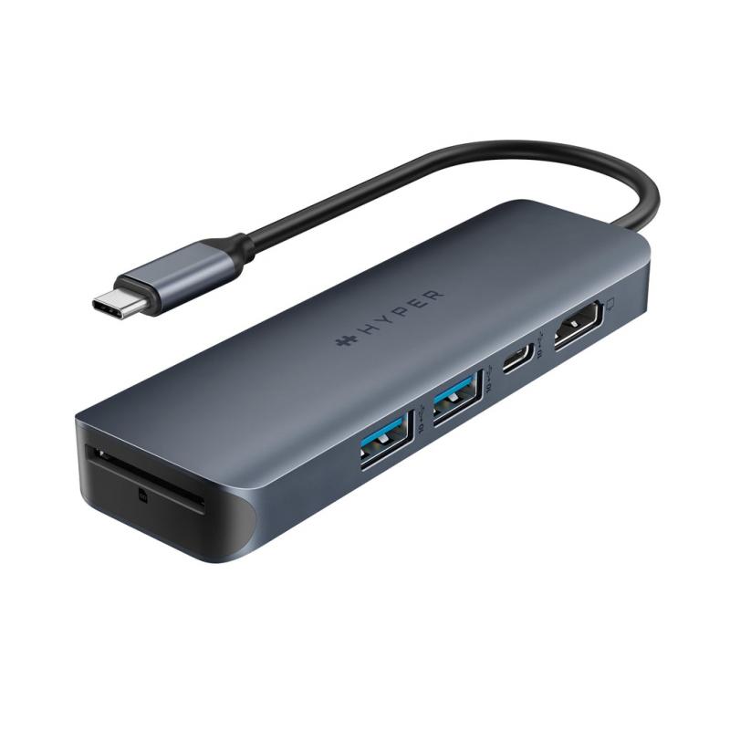 hyper-hd4003gl-usb-32-gen-1-31-gen-1-type-c-10000-mbit-s-azul-gris