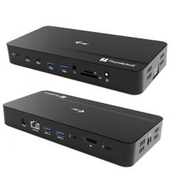 i-tec Thunderbolt 5 Triple Display Docking Station, M.2 slot, 6x USB, 2.5GLAN + Power Delivery 140W