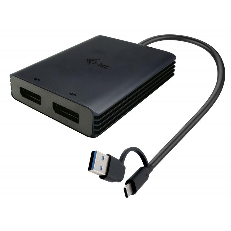 i-tec-usb-a-usb-c-dual-4k-60-hz-displayport-video-adapter