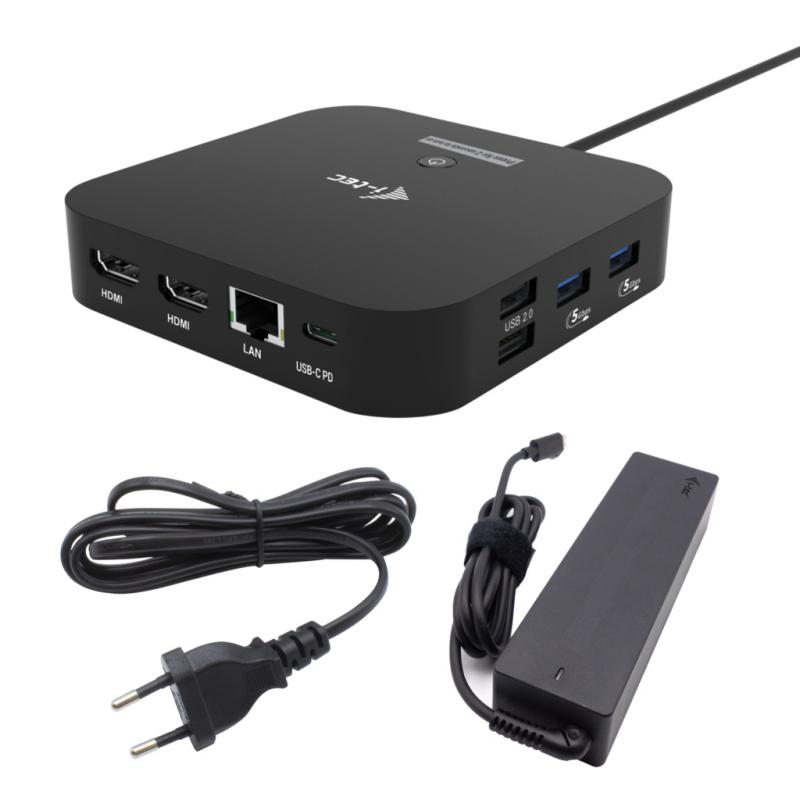 i-tec-usb-c-dual-hdmi-docking-station-with-power-delivery-100-w-universal-charger-100w