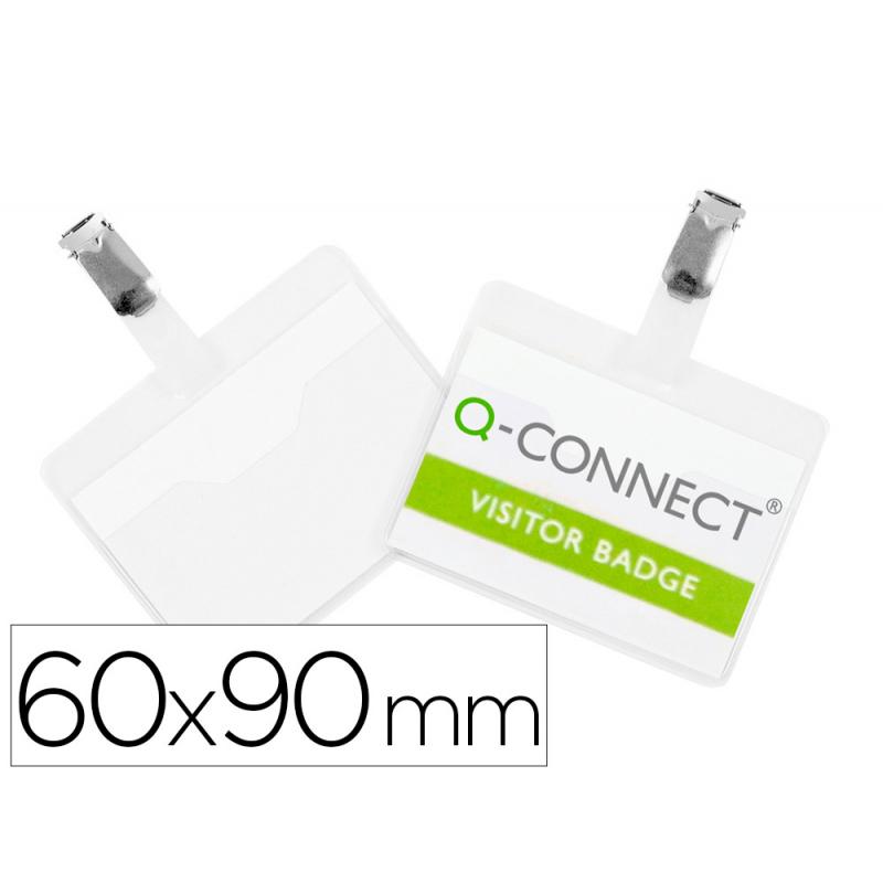 identificador-con-pinza-q-connect-kf01560-60x90-mm-con-apertura-superior