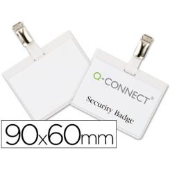 Identificador con Pinza Q-CONNECT KF01562 60X90 mm Cerrada