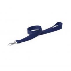 Identificador Lanyard poliester con gancho metálico giratorio