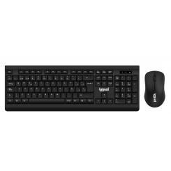 iggual IGG317600 teclado RF inalámbrico Negro