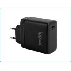 iggual IGG318430 cargador de dispositivo móvil Teléfono móvil, Batería portátil, Smartphone, Reloj inteligente, Tableta Negro Corriente alterna Carga rápida Interior