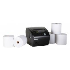 iggual Kit impresora térmica TP EASY 80 + 5 rollos