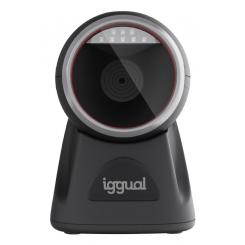 iggual L2DUSB-S-AX Lector de códigos de barras fijo 1D/2D CMOS Negro