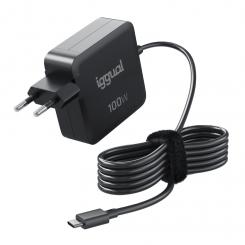 iggual PD 100W Universal Negro Corriente alterna Carga rápida Interior