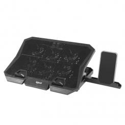 iggual RP6V17 Soporte para ordenador portátil Negro 43,2 cm (17