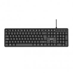 iggual Teclado USB estándar CK-SILENT-105T negro