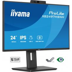 iiyama ProLite XB2497HSNH-B1 24IN IPS LCD 4MS 1920X1080 350CD/M2 HDMI/DP/USB 2 pantalla para PC 60,5 cm (23.8