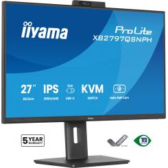 iiyama ProLite XB2797QSNPH-B1 27IN IPS LCD 4MS 2560X1440 350CD/M2 HDMI/DP/USB 2 pantalla para PC 68,6 cm (27