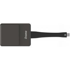 iiyama WP D002C adaptador Smart TV USB 4K Ultra HD Negro, Plata
