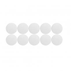 Imánes forma cilíndrica MAUL-SOLID 32mm 0,8 kg de resistencia pack de 10 un blanco