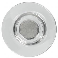Imanes NOBO para pizarras CRISTAL (Pack 10), transparentes