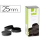 imanes-para-sujecion-q-connect-ideal-para-pizarras-magneticas25-mm-negro-caja-de-10-imanes