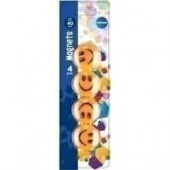 Imanes Redondos Centrum 40 Mm Smile Blister De 4