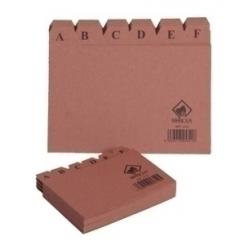 Indice Carton Para Fichero  65X95Mm  (Nº1)