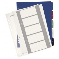 Índice de proyectos Imprimible LEITZ STYLE. DIN A4. Pestañas PP 1-5