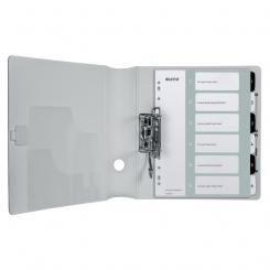 Índice de proyectos Imprimible LEITZ WOW. DIN A4. Pestañas PP 1-6, blanco/negro