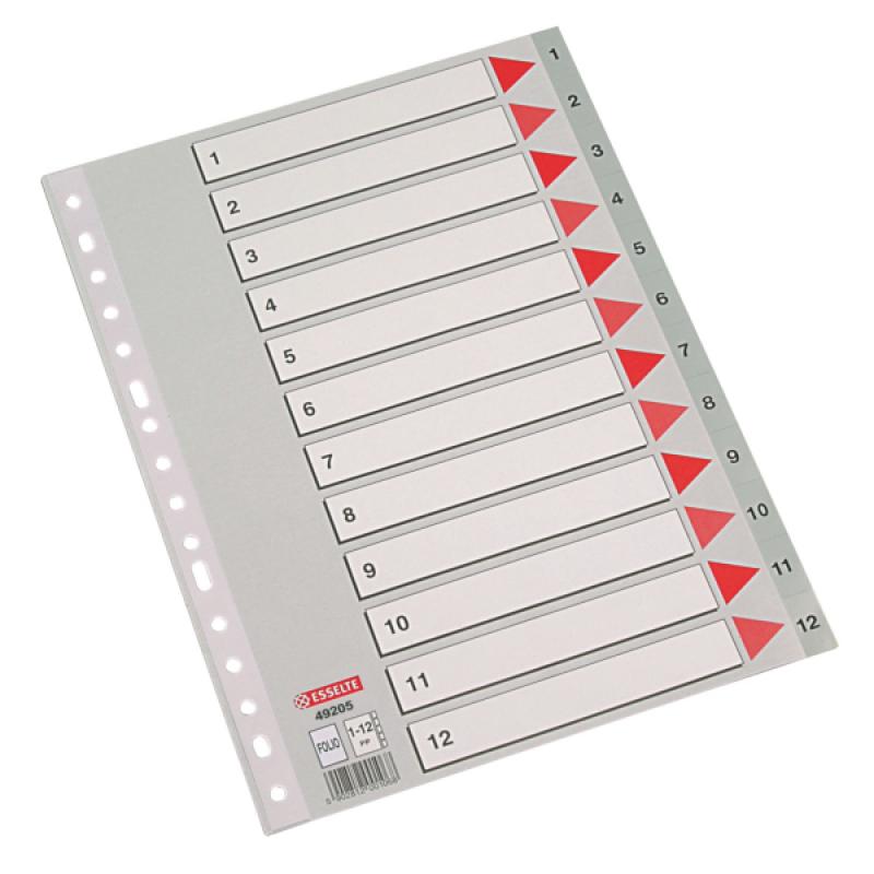indice-multitaladro-esselte-folio-cartulina-indice-color-pestanas-1-12-pp-gris