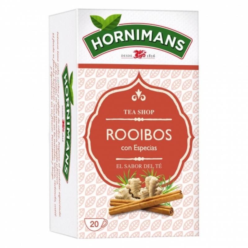 Infusión Pompadour Té Rooibos 20 bolsitas