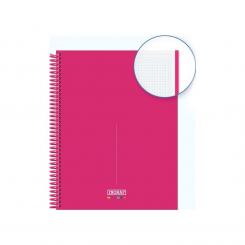 INGRAF Cuaderno Espiral Soft Medit A4, 80 hojas, Modelo Venecia
