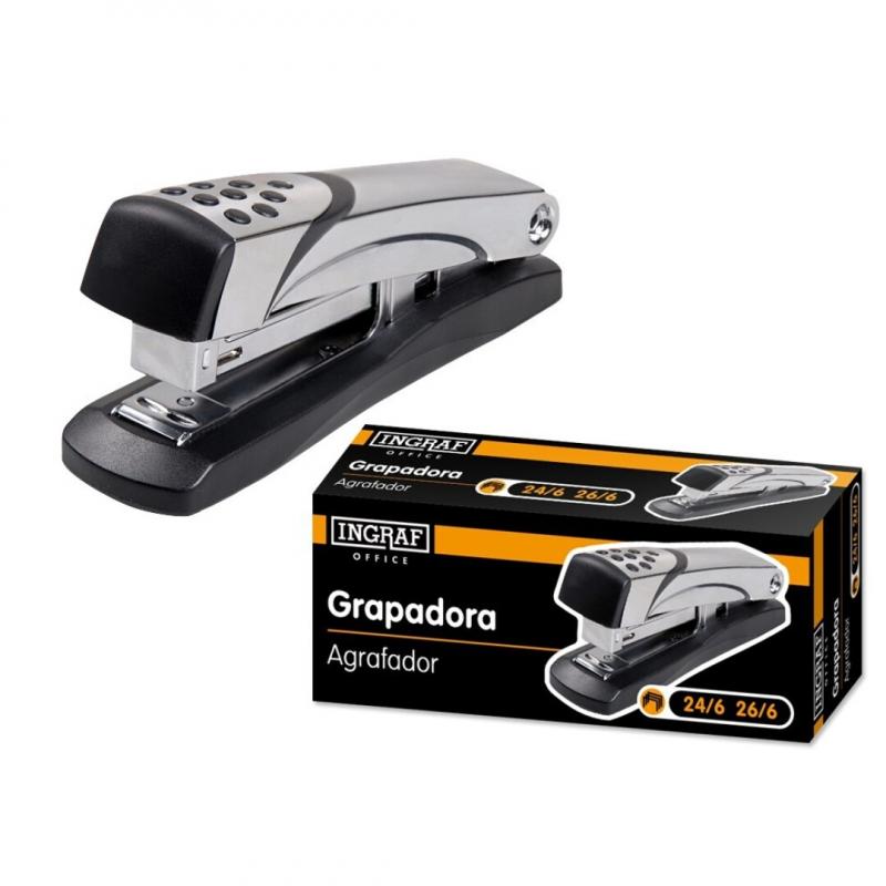 Ingraf Grapadora metálica Office N5 20 hojas