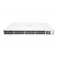Aruba Instant On 1960 48G 40p Class4 8p Class6 PoE 2XGT 2SFP+ 600W Gestionado L2+ Gigabit Ethernet (10/100/1000) Energía sobre Ethernet (PoE) 1U Blanco