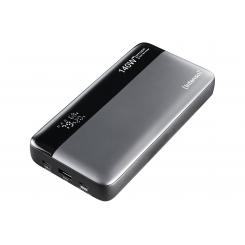 Intenso 7350060 batería externa Ión de litio 25000 mAh Negro, Gris