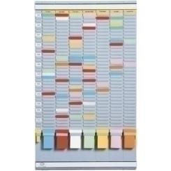 JALEMA Fichero Mural Planning 20 Fichas T 49X6
