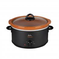 JATA JEOL2135 olla de cocción lenta 3,5 L 180 W Negro, Terracota